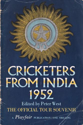 Indian-cricket-memorabilia-player-1952-tour-squad-england-cricketers-from-India-booklet-official-souvenir-peter-west-playfair-books