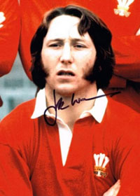 JPR WILLIAMS memorabilia (Wales & Lions) signed photo rugby memorabilia