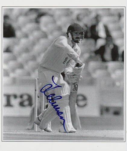 Jack-Russell-autograph-signed-England-cricket-memorabilia-Gloucestershire-CCC-GCCC-MCC-wicket-keeper-artist