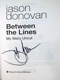 JASON DONOVAN (Neighbours) signed autobiography