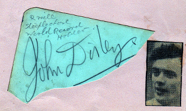 John-Disley-signed-autograph-card-pic-steeplechase-athletics-London-Marathon