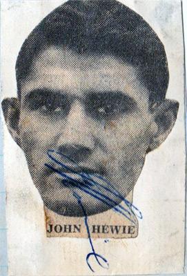 John-Hewie-autograph-signed-Charlton-Athletic-FC-football-memorabilia-signature-photo-CAFC-Addicks-scotland-south-africa-signature-bexley-united-manager