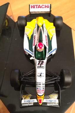 Johnny-Herbert-memorabilia-lotus-mugen-107-c-192-1994-F1-Formula-One-car-model-die-cast-metal-box-shionogi-loctite-sponsors-motor-racing
