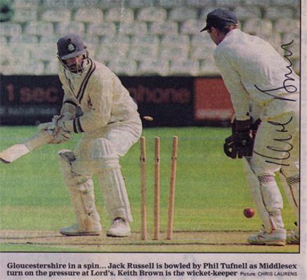 Keith-Brown-autograph-signed-Middlesex-cricket-memorabilia-Middx-CCC-county-wicket-keeper