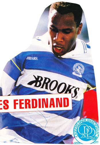 Les-Ferdinand-autograph-signed-QPR-fc-football-memorabilia-queens-park-rangers-loftus-road-signature-newcastle-united-england-centre-forward