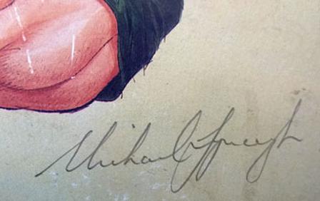MICHAEL LYNAGH memorabilia Australia Rugby memorabilia Wallabies signed John Ireland rugby print sports memorabilia autograph