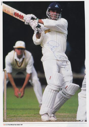 Mark-Butcher-autograph-signed-Surrey-CCC-Cricket-memorabilia-1997 England-test-match-signature