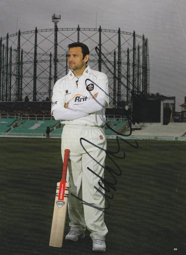 Mark-Ramprakash-autograph-signed-Surrey-CCC-Cricket-memorabilia-Oval-Gas-Tanks-England