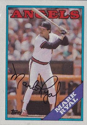 Mark-Ryal-autograph-signed-California-Angels-baseball-memorabilia-outfielder-topps-trading-card-1988