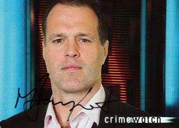 MARTIN BAYFIELD signed Crimewatch postcard autographed rugby memorabilia