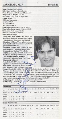 Michael-Vaughan-autograph-signed-yorkshire-cricket-memorabilia-signature-england-captain-batsman-1995-yorks-ccc-county-cricketers-whos-who-ashes-2005