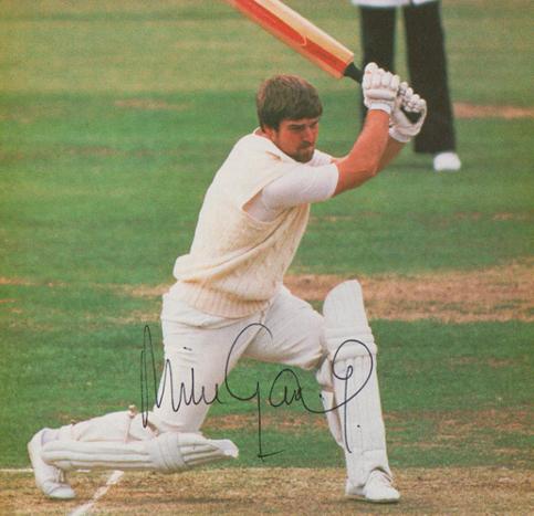 Mike-Gatting-autograph-signed-Middlesex-cricket-memorabilia-England-test-Middx-CCC-Fat-Gatt-captain