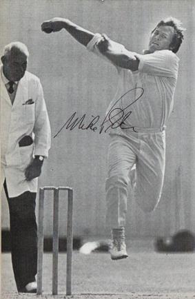Mike-Procter-autograph-signed-Gloucestershire-cricket-memorabilia-South-Africa-test-match-all-rounder-signature-SA-Gloucs-CCC