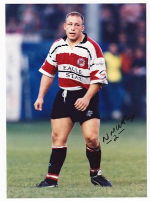 Neil-McCarthy-autograph-signed-Gloucester-Rugby-memorabilia-gloucs-cherry-whites-england-hooker-bath-leicester-tigers-signature-british-olympic-skeleton-coach