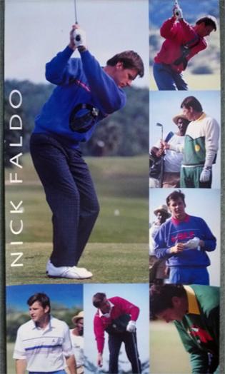 Nick-Faldo-memorabilia-Nick-Faldo-autograph-signed-golf-memorabilia-Pringle-collection-golfing-poster-Nick-Faldo-collection-signature-Masters-British-Open-champion-Ryder-Cup