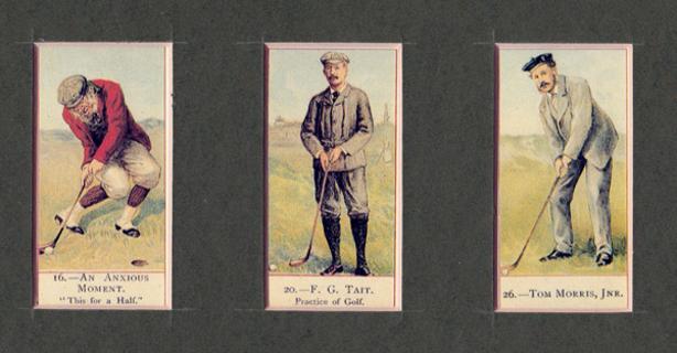 Old-Tom-Morris-Jnr-FG-Tait-autograph-signed-golf-memorabilia-cards-prints-anxious-moment