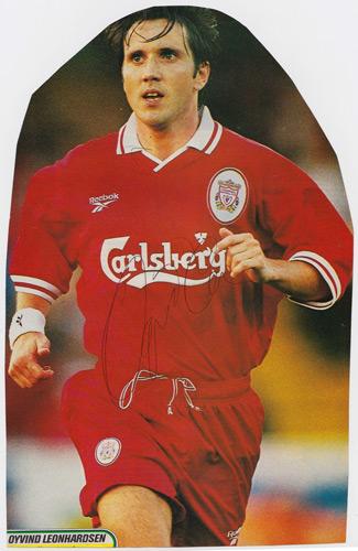 Oyvind-Leonhardsen-autograph-signed-Liverpool-FC-football-memorabilia-pic-signature