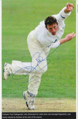 Paul-Collingwood-autograph-signed-England-cricket-memorabilia-all-rounder-Durham-CCC-Brigadier-Block-Colly-2005-Ashes
