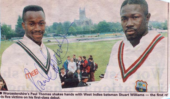 Paul-Thomas-autograph-signed-worcs-ccc-cricket-memorabilia-worcestershire-fast-bowler-west-indies-debut-5-for-70-new-road-derbys-signature