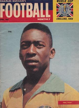 Pele-football-charles-buchan-memorabilia-soccer-monthly-magazine-1966-preview-brazil-brasil-world-cup