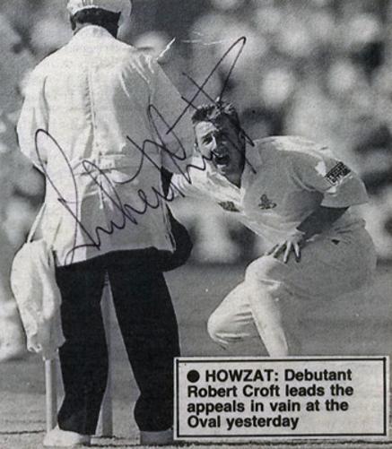 ROBERT-CROFT-autograph-signed-Glamorgan-cricket-memorabilia-England-cricket-memorabilia-crofty-captain-coach-glams-ccc-wales