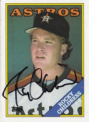 Rocky-Childress-autograph-signed-houston-astros-baseball-memorabilia-pitcher-topps-trading-card-1988