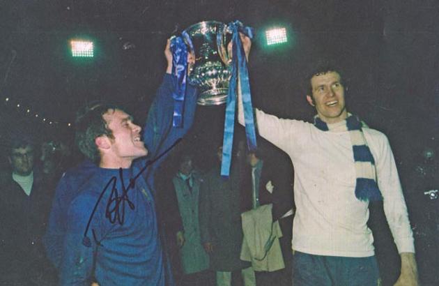 Ron-Harris-autograph-signed-chelsea-football-memorabilia-1970-fa-cup-final-winners-trophy-replay-peter-osgood