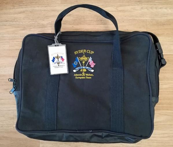 Ryder-Cup-golf-memorabilia-kiawah-island-holdall-satchel-shoulder-bag-luggage-tag-canvas-made-in-usa-v-europe-1991-war-on-the-shore
