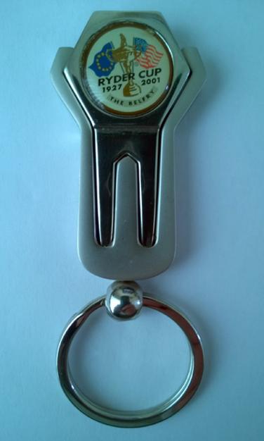 Ryder-Cup-memorabilia-golf-memorabilia-The-Belfry-Divot-Replacer-magnetic-Key-ring-Ryder-Cup-Golf-memorabilia