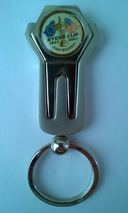 Ryder-Cup-memorabilia-golf-memorabilia-The-Belfry-Divot-Replacer-magnetic-Key-ring-Ryder-Cup-Golf-memorabilia