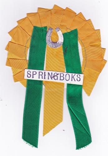 South-Africa-rugby-union-memorabilia-1969-70-springboks-tour-of-british-isles-rosette-yellow-green-sarfu