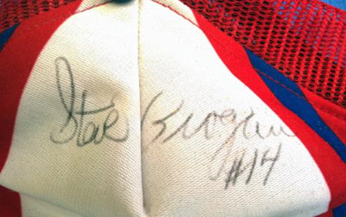 Steve-Grogan-autograph-signed-New-England-Patriots-memorabilia-NFL-1985-Super-Bowl-XX-quarterback-new-era-cap-Hall-of-Fame-Kansas-State