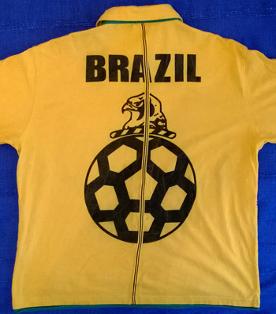 Vintage BRAZIL Subbuteo Football Shirt (XL)