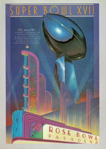 Super-Bowl-XVII-17-Game-Day-Programme-Washington-Redskins-Miami-Dolphins-NFL-Vince-Lombardi-Trophy-Pasadena-Rose-Bowl-1983