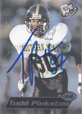 Todd-Pinkston-autograph-signed-southern-miss-football-memorabilia-ncaa-college-football-trading-card-wide-receiver-2000