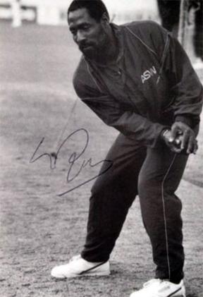 Viv Richards signed West Indies cricket photo