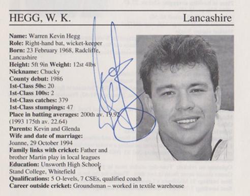 Warren-Hegg-autograph-signed-lancashire-cricket-memorabilia-lancs-ccc-wicket-keeper-signature