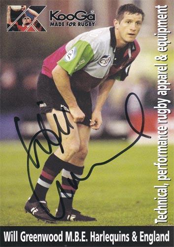 Will-Greenwood-autograph-signed-harlequins-rugby-memorabilia-england-centre-world-cup-2003-quins-koo-ga
