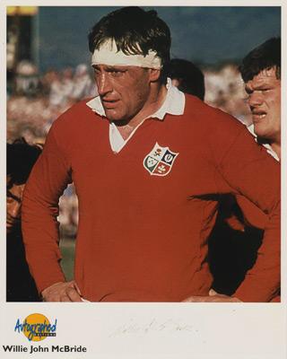 Willie-John-McBride-autograph-signed-British-Lions-rugby-memorabilia-Ireland-captain-1974-tour-south-africa-autographed-bio-career-history