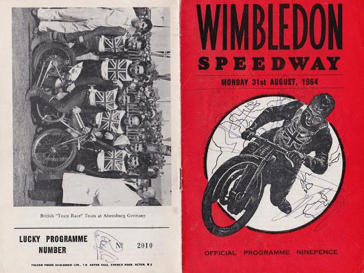 Wimbledon-Speedway-memorabilia-signed-programme-1964-Barry-Briggs-autograph