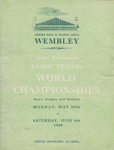 1949-lawn-tennis-memorabilia-indoor-professional-world-championships-mens-singles-doubles-official-wembley-programme-empire-pool-may-june-jack-kramer-bobby-riggs