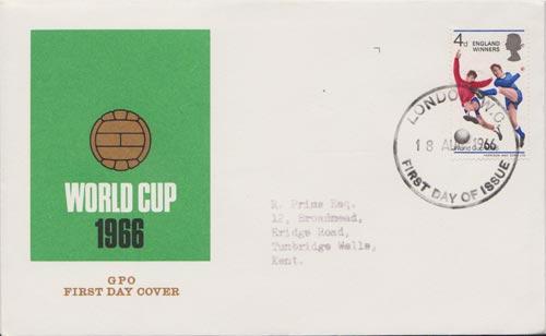 1966-World-Cup-football-memorabilia-First-Day-Cover-Jules-Rimet-England-winners-FDC-August