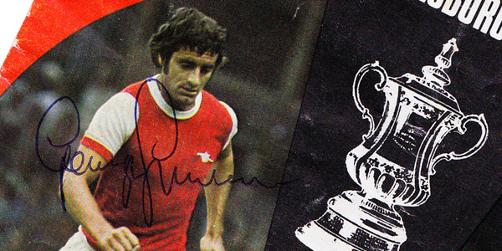 1973-Arsenal-FC-memorabilia-Gunners-FA-Cup-Semi-Final-George-Graham-signed-cover-autograph-signature