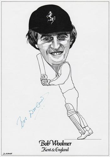 Bob-Woolmer-autograph-bob-woolmer-memorabilia-Kent-cricket-memorabilia-signed-D-Waugh-print-signature-KCCC-memorabilia-Robert