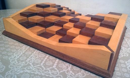 3D-Chess-Board-Wooden-three-dimensional