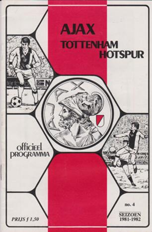 Ajax-football-memorabilia-1981-1982-programme-tottenham-hotspur
