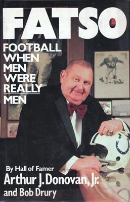 Art-Donovan-american-football-memorabilia-nfl-fatso-football-when-men-were-really-men-book-arthur-j-jr-baltimore-colts-first-edition-1987