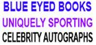 blue eyed books celkebrity autograph book uniquely sporting memorabilia