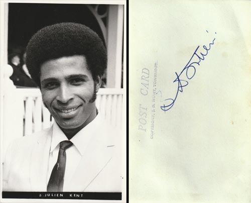 Bernard-Julien-signed-kent-cricket-postcard-west-indies-kccc