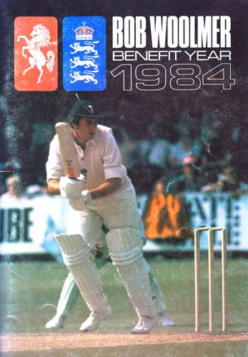 Bob-Woolmer-benefit-brochure-1984-autograph-Kent-cricket-memorabilia-signed-KCCC-memorabilia-Robert-England-Warks-CCC-Pakistan-coach-testimonial